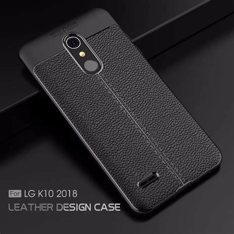 BYHeYang Fundas For LG K10 2018 Case ShockProof Rubber Silicone Soft