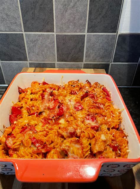 Hunters Chicken Pasta Bake Recipe Image By Ash Pinch Of Nom