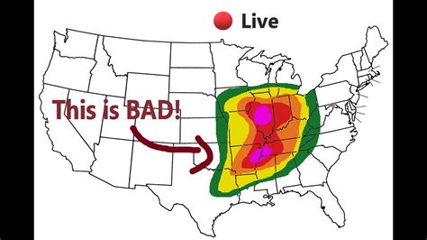 Significant Severe Weather Outbreak Possible Live 🔴 Youtube