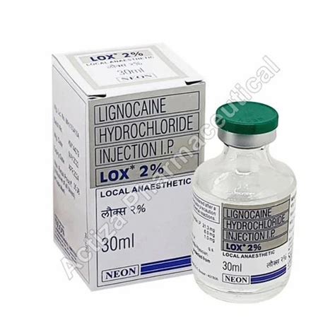 Anesthetic Injection 2%, Packaging Size: 30ml at Rs 119/unit in Surat | ID: 11301699933