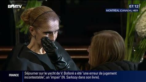 Céline Dion très émue aux obsèques de René Angélil Vidéo Dailymotion