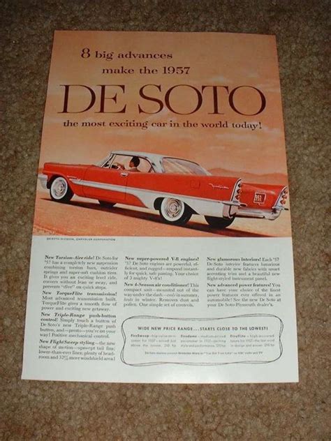 Desoto Fireflite Ad Big Advances H