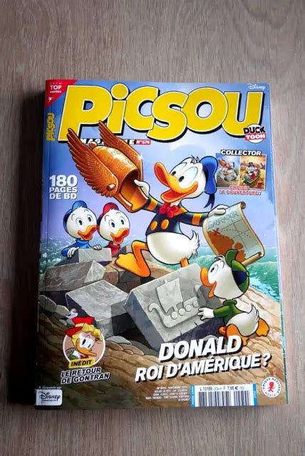 PICSOU MAGAZINE N 574 Novembre 2023 Donald Roi D Amerique EUR 4