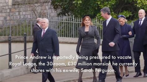 Andrew & Fergie Pressured To Vacate Royal Lodge