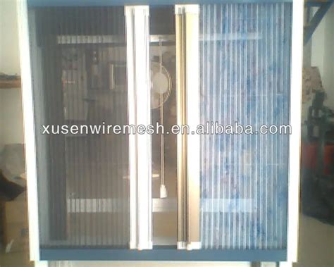 Plisse Flymesh Pleated Insect Screen Pleated Mesh Door Folding Window Screen Retractable Window