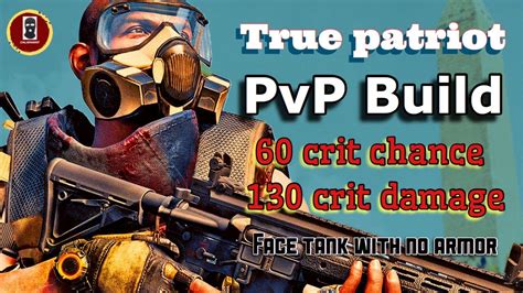 Tom Clancy S The Division True Patriot Pvp Build For Beginners Tu