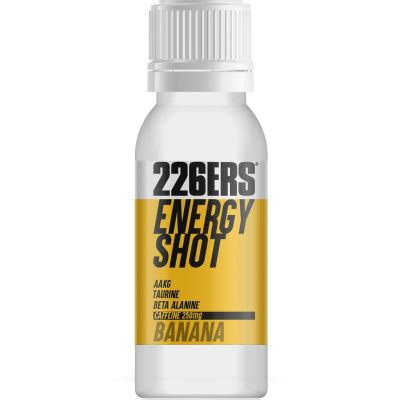 ENERGY SHOT 60ml Smak Bananowy 250 Mg KOFEINY 226ERS