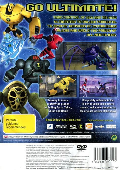 Ben 10 Ultimate Alien Cosmic Destruction Cover Or Packaging Material