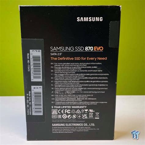 Samsung 870 Evo 4tb Sata Ssd Review