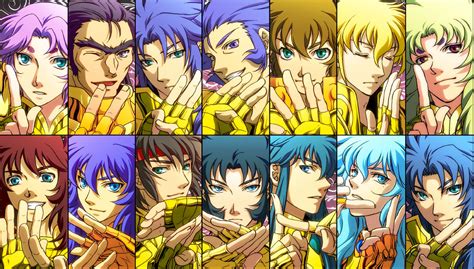 Saint Seiya The Lost Canvas Gold Saints