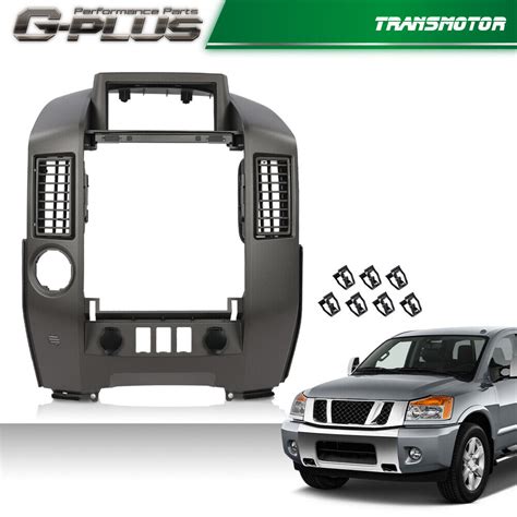 Fit For Nissan Titan Armada Center Dash Radio Ac Bezel W O