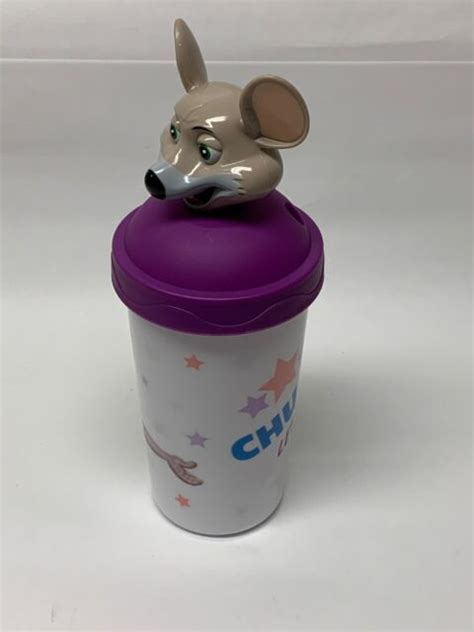 Chuck E Cheese Plastic Drinking Cup Lid Mouse Let S Party Cec