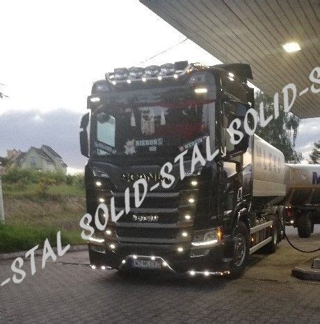 Orurowanie DOLNE POD ZDERZAK 3 części Scania R S Nowy Model