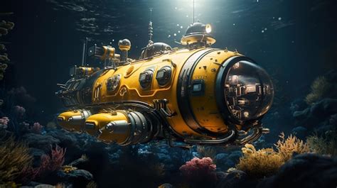 Premium Photo | Seabed exploration HD 8K wallpaper Stock Photographic Image