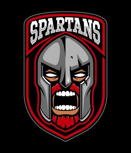 Spartan warrior logo design. 539198 Vector Art at Vecteezy