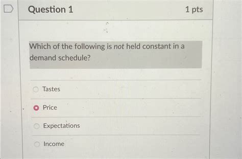 Solved Question 11 ﻿ptswhich Of The Following Is Not Held