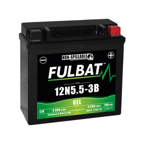 N B Gel Fulbat Motorcycle Battery V Ah Bbl Batteries