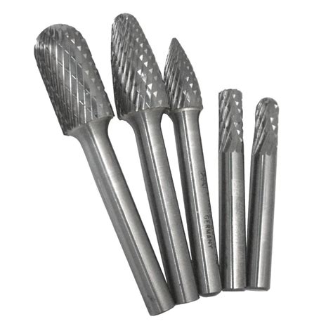 Pferd Pce Shank Burr Set Tungsten Carbide