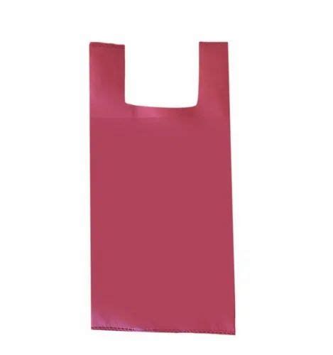 Plain Non Woven U Cut Bag For Shopping At Rs 130 Kg In Ghaziabad Id