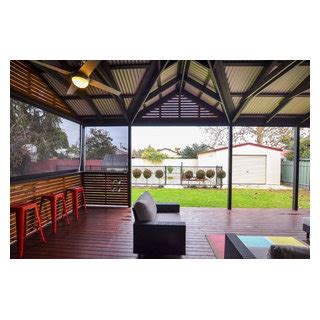 Outdoor Living Area Contemporary Patio Adelaide By Softwoods