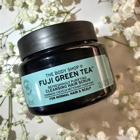 Review Tẩy Tế Bào Chết Da đầu The Body Shop Fuji Green Tea Cleansing