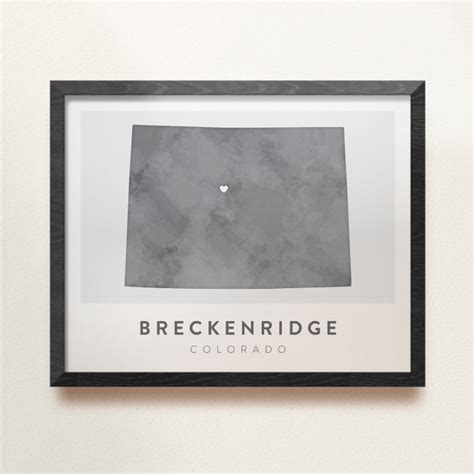 Breckenridge, Colorado Map | Backstory Map Co.