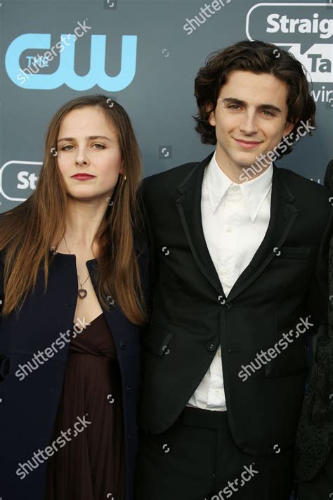 Timothee Chalamet Sister Editorial Stock Photo - Stock Image | Shutterstock