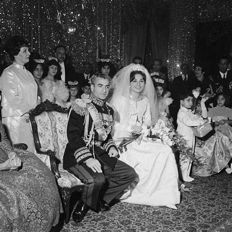 Mohammed Reza Pahlavi The Shah Of Iran Has Just Married His Third