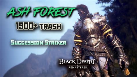 Succession Striker 287 AP 1 9k Trash Hour Ash Forest Grind Black