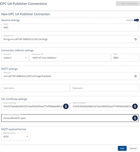 Connecting Prosys Opc Ua Forge With Various Mqtt Brokers Prosys Opc