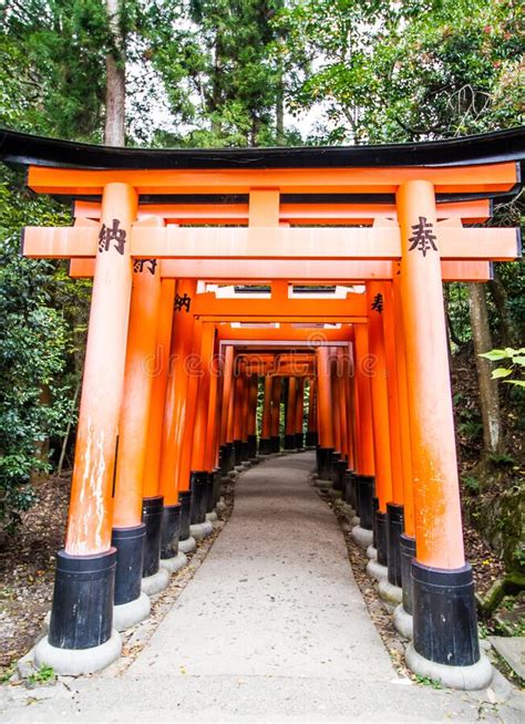 Fushimi Inari Shrine Stock Image Image Of Outdoor Shrine