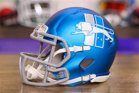 Detroit Lions Riddell Speed Mini Helmet - Alternate – Green Gridiron, Inc.