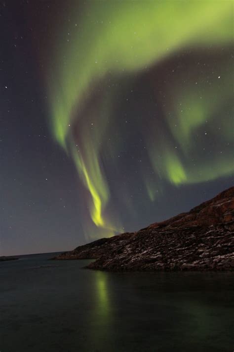 Aurora Borealis at #Ersfjord, #Norway // Aurora boreal en Ersfjord, # ...