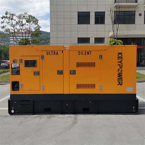 China Soundproof Diesel Generator 125 Kva Powered By Weichai Engine