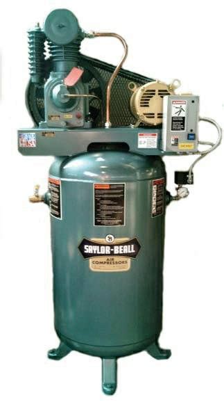 Saylor Beall Vertical Industrial Air Compressor Phase Electric Motor