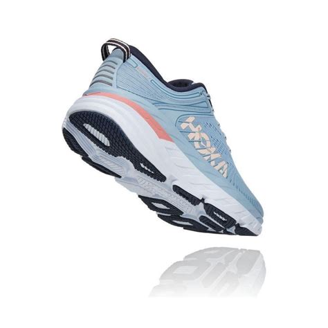 Womens Hoka Road Running Shoes Stores In South Africa Bondi 7 Blue