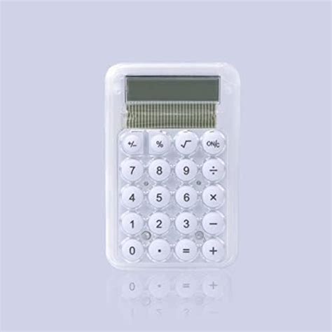 Calculatrice De Poche Couleur Bonbon 8 Chiffres Avec Écran Lcd Fonction