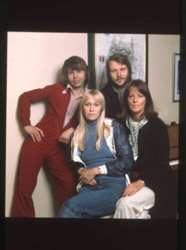 Abba Agnetha Bjorn Benny Anni Frid Photo Shoot Original Mm