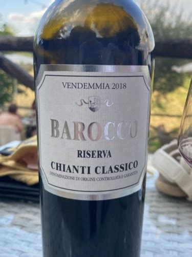 Belvedere Di S Leonino Barocco Riserva Chianti Classico Vivino Canada