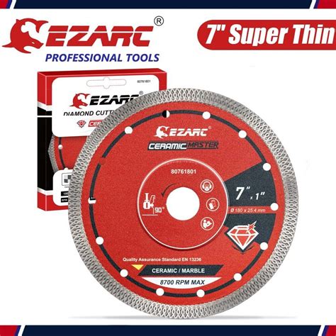 Ezarc In Super Thin Diamond Saw Blade Tile Blade For Cutting