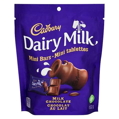 Cadbury Dairy Milk Chocolate Mini Bars 152g Whistler Grocery Service And Delivery