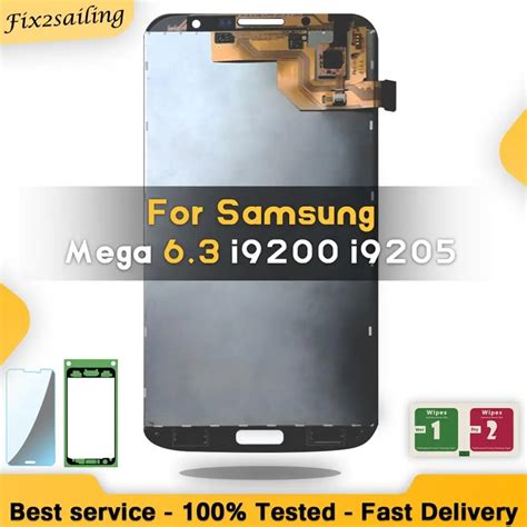 Super AMOLED LCD Display For Samsung Galaxy Mega 6 3 I9200 I9205 Lcd