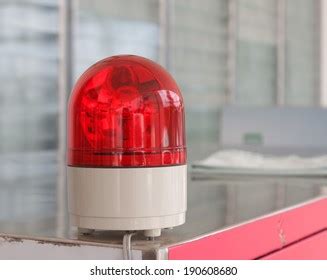 Red Sirenlight Factory Stock Photo 230576902 | Shutterstock