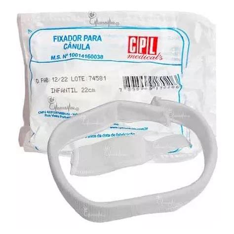 Fixador Traqueostomia Infantil Cpl Kit C Unidades Frete Gr Tis