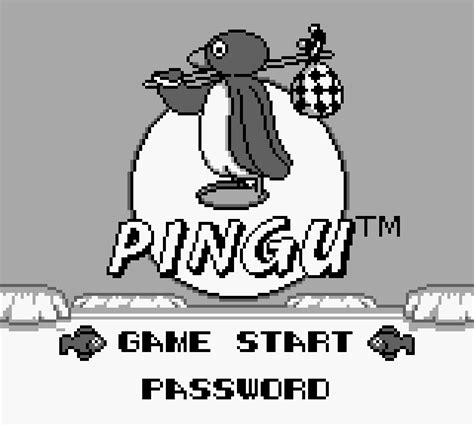 VGJUNK: PINGU: SEKAI DE ICHIBAN GENKI NA PENGUIN (GAME BOY)