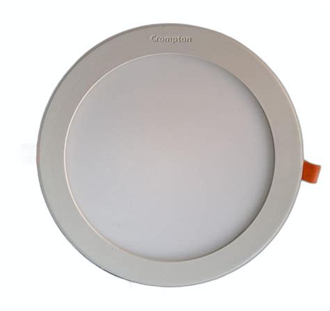 W Crompton Star Slim Round Led Panel Light Cool Daylight Surface