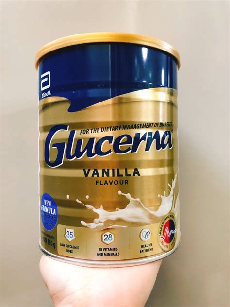 Sữa dành cho người tiểu đường Abbott Glucerna 850g