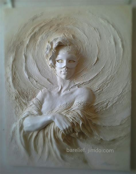 Linda Plaster Wall Art Plaster Sculpture Clay Wall Art Sculpture