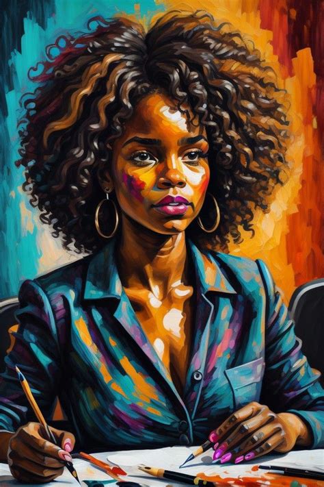 Pin By Nicole On Pintura In 2024 Portraiture Art African Portraits