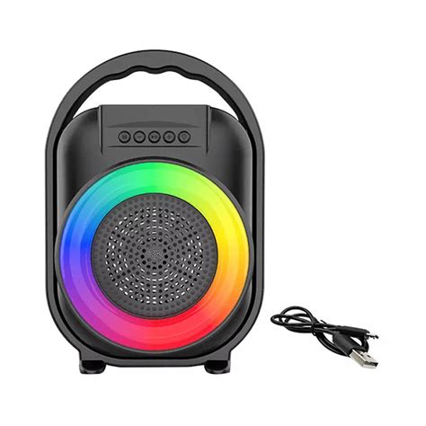 Mpow Wireless Portable Bass Sound Bluetooth Speaker Rgb Subwoofer Heavy